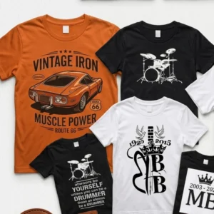 Custom Graphic & Photo Printed T-Shirt