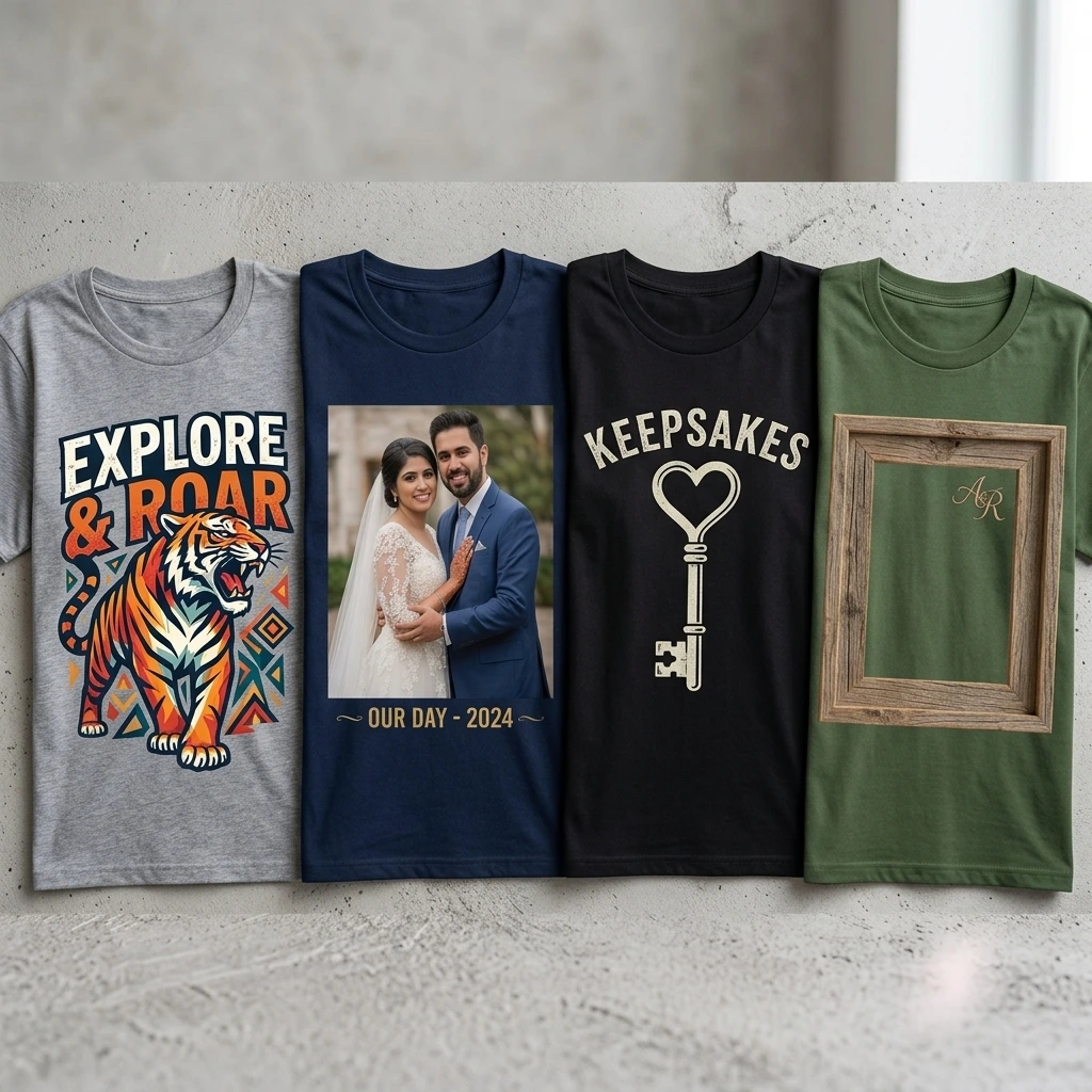 Custom Graphic & Photo Printed T-Shirt